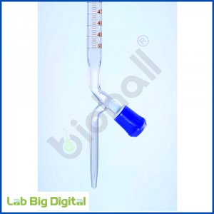 BURETTE WITH PTFE NEEDLE, INDIVIDUAL CERTIFIED, CLASS-AS (SCHELLBACH)