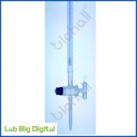 BURETTE WITH GLASS STOPCOCK, INDIVIDUAL CERTIFIED, CLASS -AS, (SCHELLBACH)
