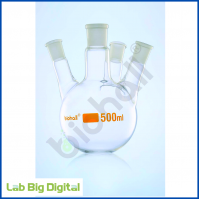 ROUND BOTTOM FLASK, 4 NECK (PARALLEL)