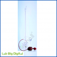 AUTOMATIC BURETTE WITH PTFE STOPCOCK, INDIVIDUAL CERTIFIED, CLASS-AS (CLEAR GLASS)