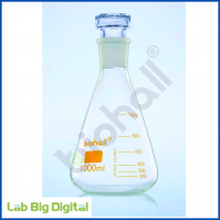 CONICAL (ERENMEYER) FLASK WITH GLASS STOPPER