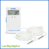 Nhiệt Kế Ghi Dữ Liệu Với 2 Cảm Biến Bên Ngoài HI148-4