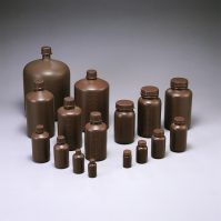 Chai nhựa miệng rộng (nâu)